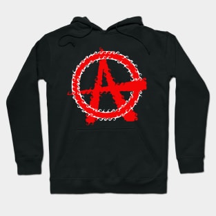 Vintage Anarchy Symbol Hoodie